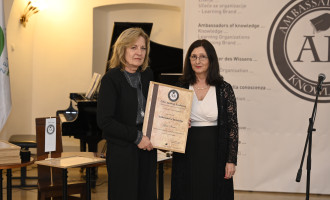 Mjuša Sever became Ambassador of Knowledge