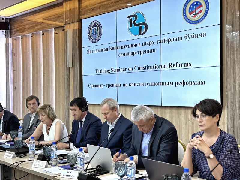 Seminar on the Preparation for Implementation of the New Constitution of Uzbekistan